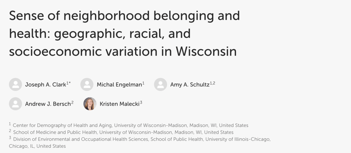 Screenshot from Frontiers in Public Health.